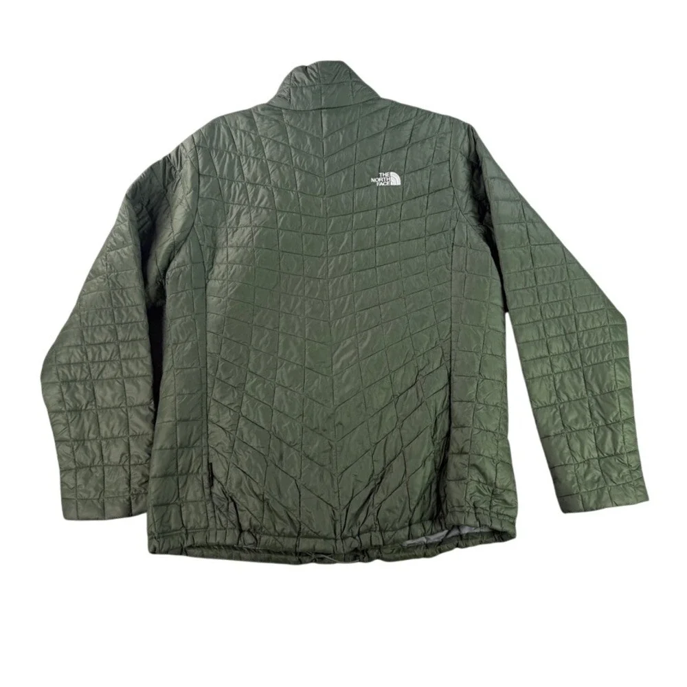 The North Face ThermoBall Eco Jacket Mens Large Green Quilted Puffer NF0A4QS3